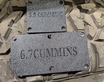 6.7 Cummins Intake Block Off Plate – Engine Air Intake Blocker