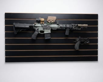 Modular Slatwall Firearm Mounts