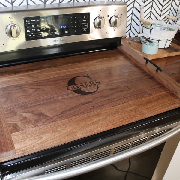 Wooden Stove Cover Etsy