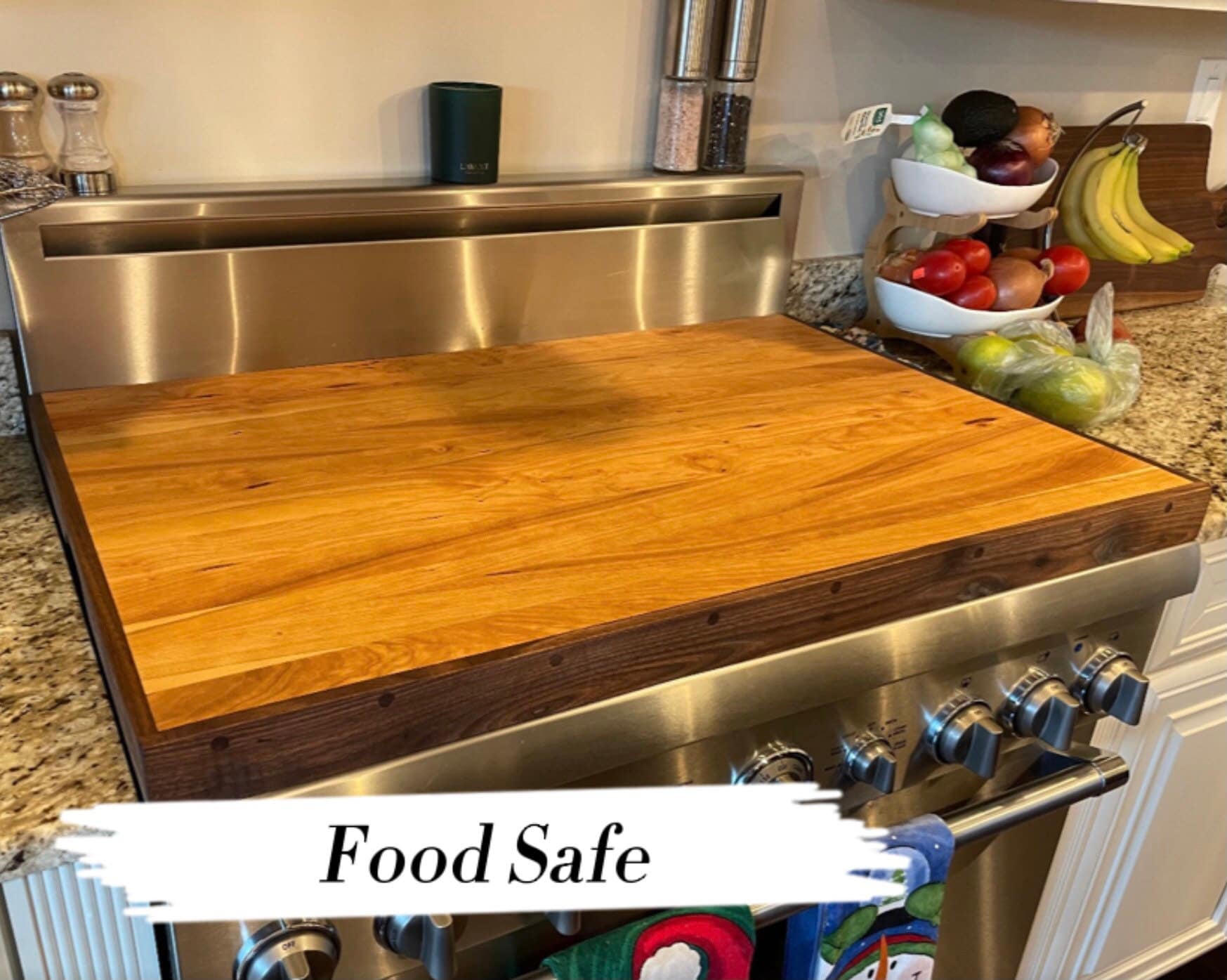 Solid Black Walnut Hardwood stove cover/Cutting Board/Bathtub Caddy - – Old  Soul Cabinetry and Millwork Inc.