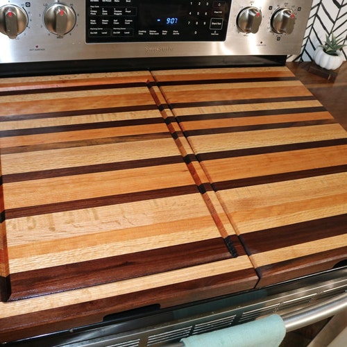 Stove Cover Cutting Board Food Safe Board Butter Included Etsy
