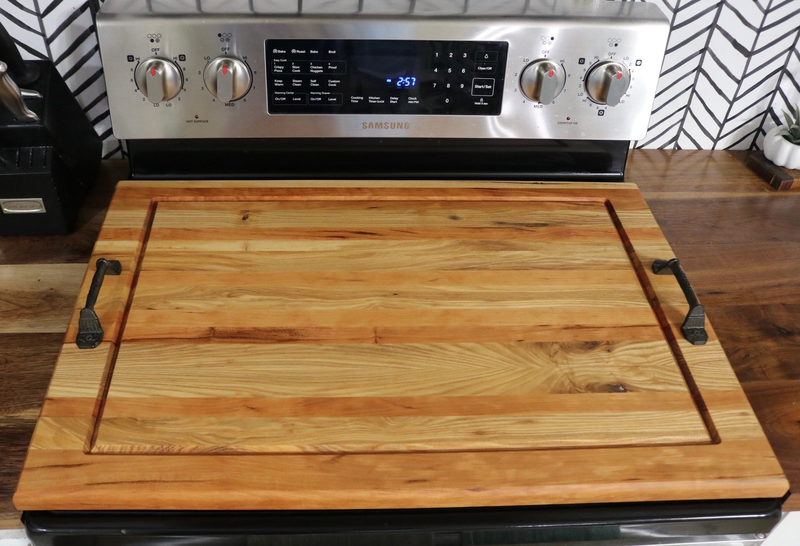 Noodle Board Cutting Board Cherry Ash Oak Maple Food Safe Etsy