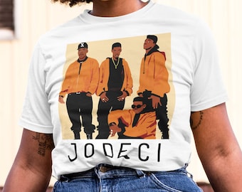 Jodeci Shirt 90's R&B Unisex Jersey Short Sleeve Tee Jodeci Tee For Music Lover 90s Summer Fest Tshirt For Jodeci Concert Throwback Vibes