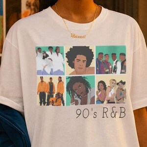 90s R&B Oversized Tee | Lauryn Hill TLC Maxwell Boyz II Men