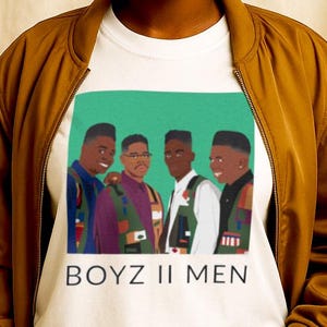 Boyz II Men Shirt, 90s R&B Tshirt, Unisex Fit, Gift, Festival, Music Lover, Concert Tee, 90s Nostalgia, Vintage 90s Shirt, Throwback Vibes