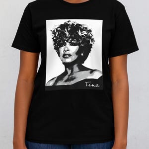 Tina Turner T-Shirt | Rock & Roll Music Tee | Retro Unisex Shirt | Iconic Soul Legend Gift