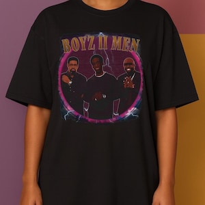 Boyz II Men Shirt | 90s R&B T-Shirt | Vintage Retro Music Tee Gift