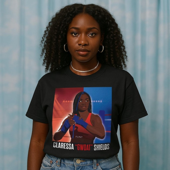Claressa Shields Unisex T-shirt: Boxing MMA Fan Apparel - Etsy