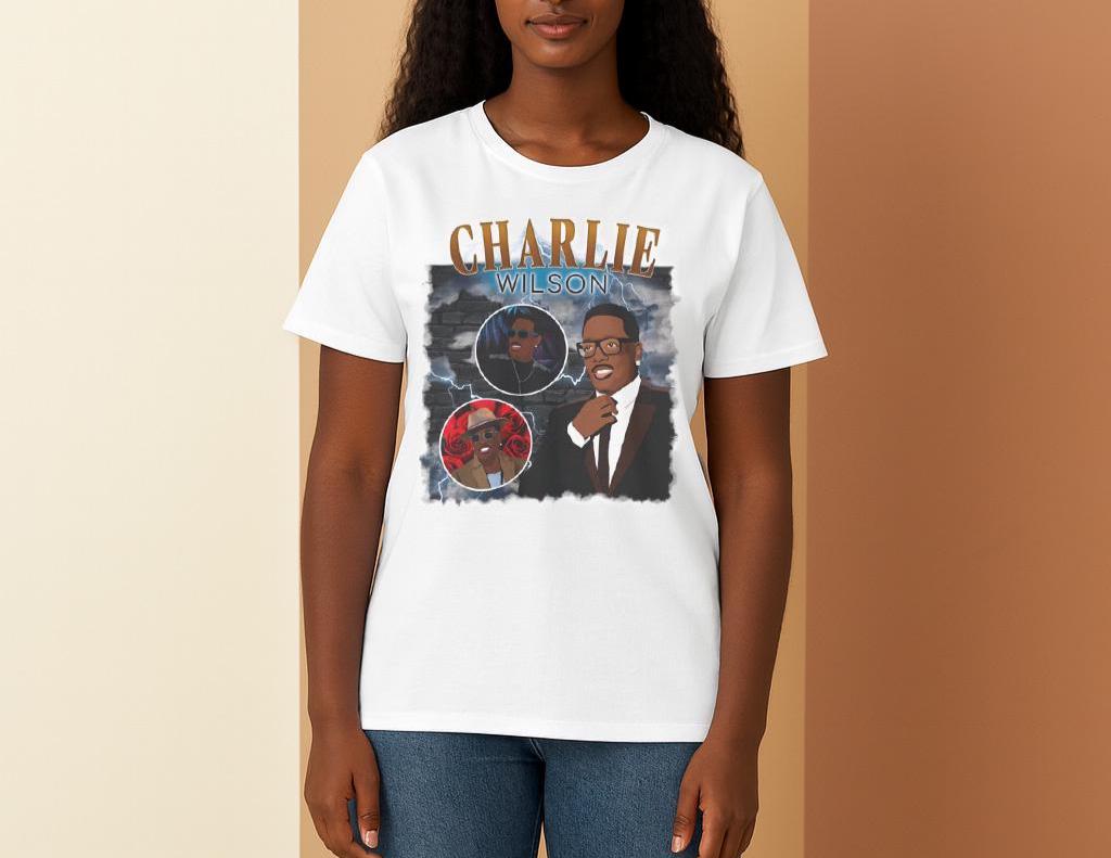 Charlie Wilson Tシャツ 洋楽 R&B ミュージシャン チャーリー・ウィルソン Tシャツ | 90年代 R&B レジェンド