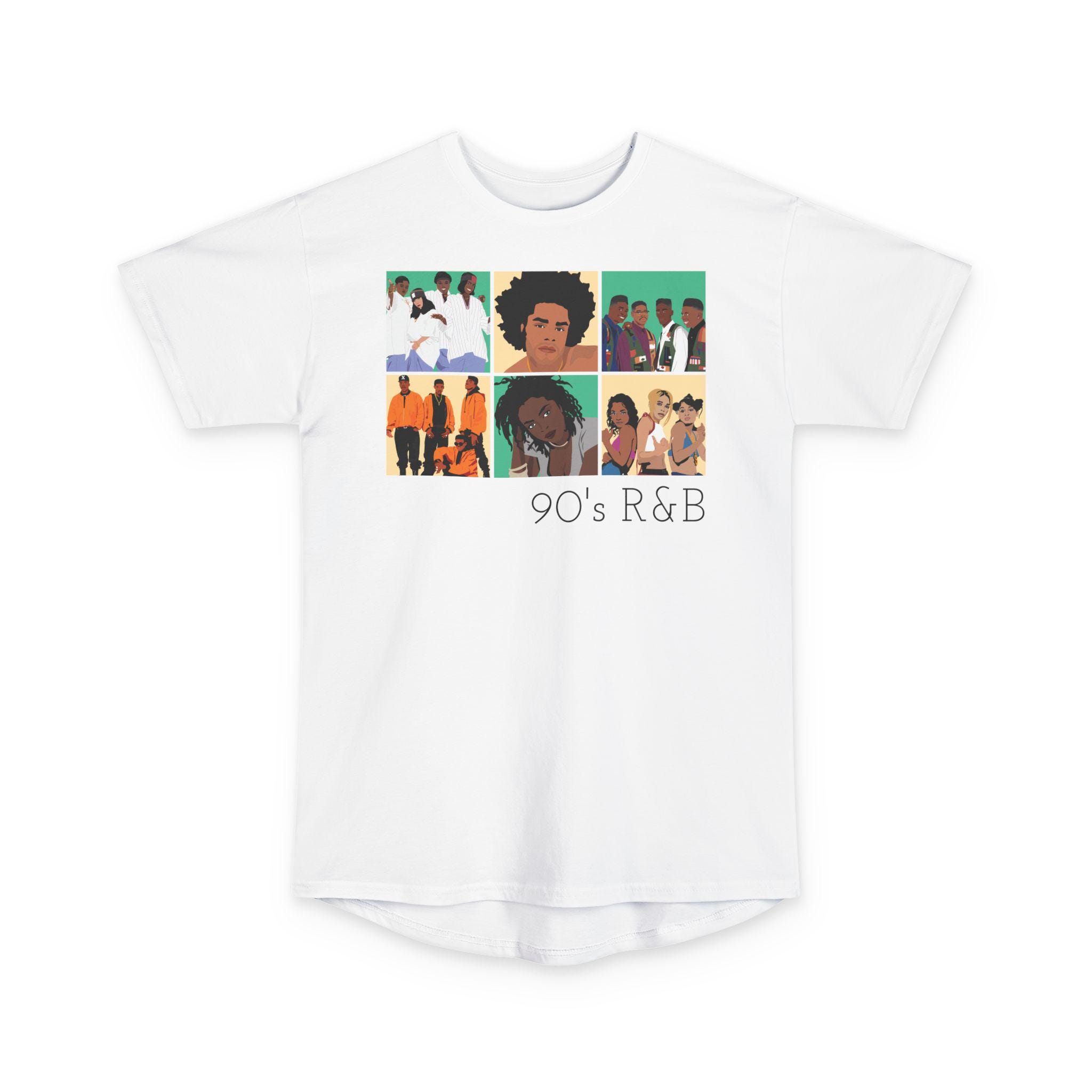 90s R&B Shirt, Oversized Tee, Unisex Fit, Xscape, Maxwell