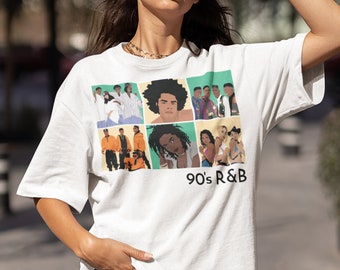 90's Tshirt Oversized 90s Tee Xscape Maxwell Boyz II Men