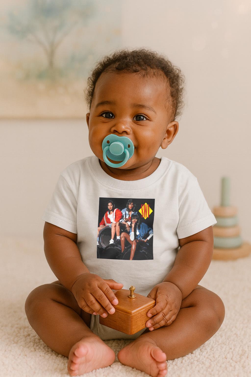 SWV Shirt, Infant Tshirt, 90s R&B Tee, Baby Shower Gift, Music Baby Clothes, Toddler Shirt, Infant Shirt, Retro Music, Vintage Vibes