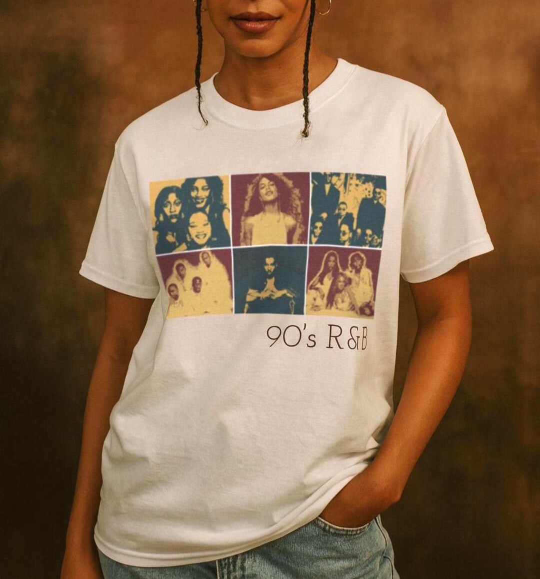 90s R&B T-shirt | Ginuwine Destiny's Child Aaliyah Mint Condition
