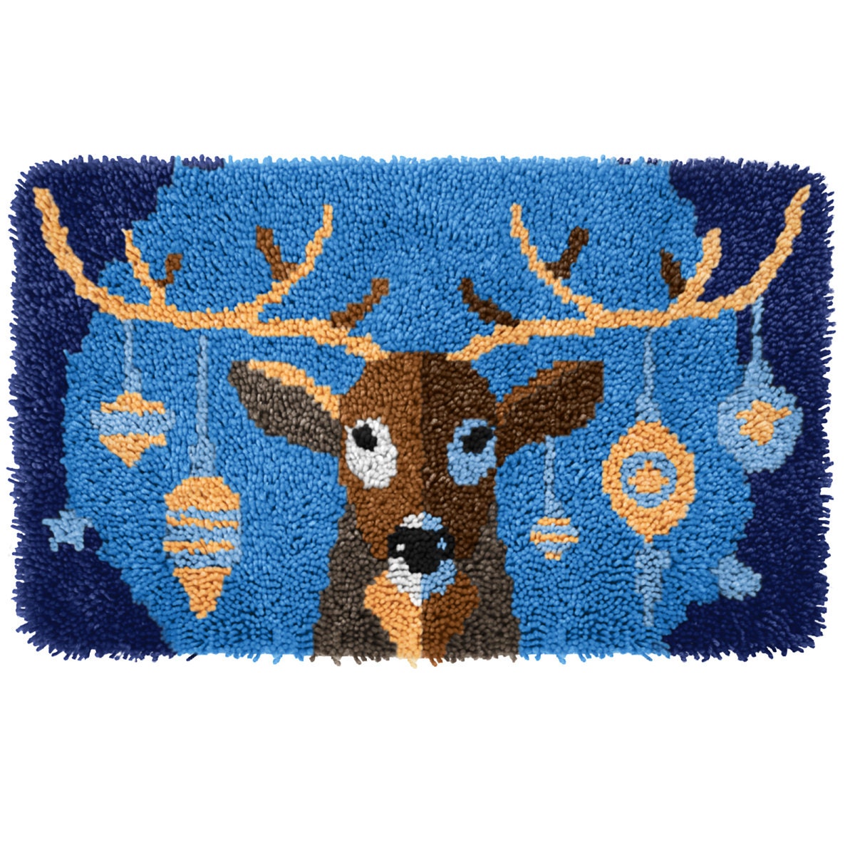 Deer DIY Latch Hook Kits Rug Embroidery Carpet Set Needlework Etsy