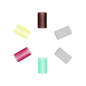 6 Bundle Latch Hook Rug Yarn Latch Precut Yarn Latch Knotted Rug Packs Suitable for Cross Stitch Carpet Pillowcase DIY Crafts