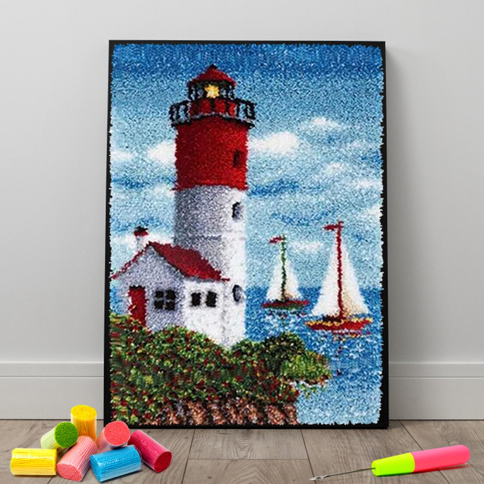 Kits Latch Hook Rug Kits Carpet Embroidery Latch Hook Rug Etsy