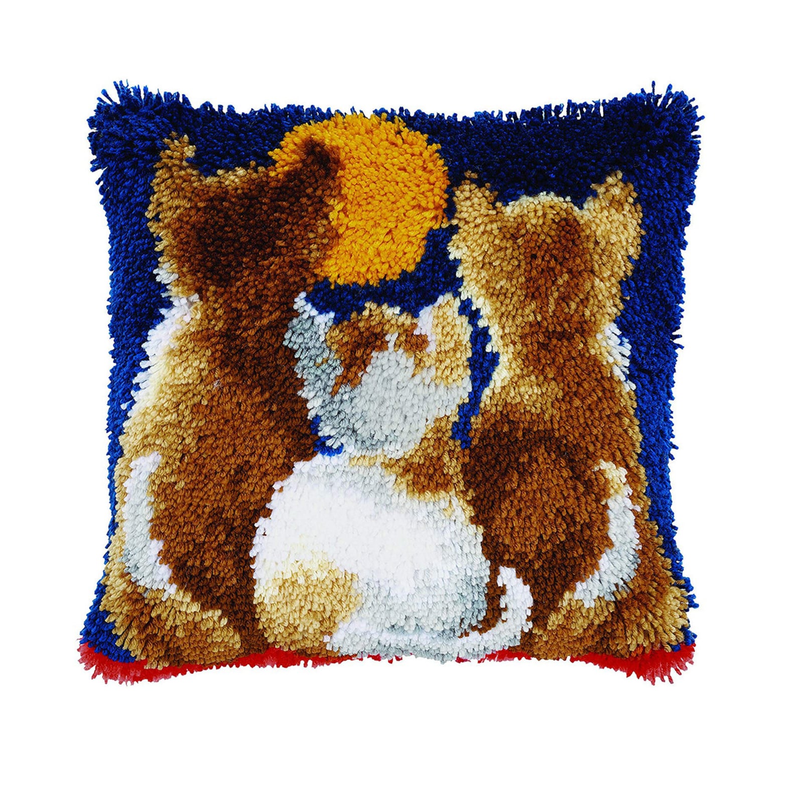 Latch Hook Kits for DIY Throw Pillow Cover Christmas Etsy