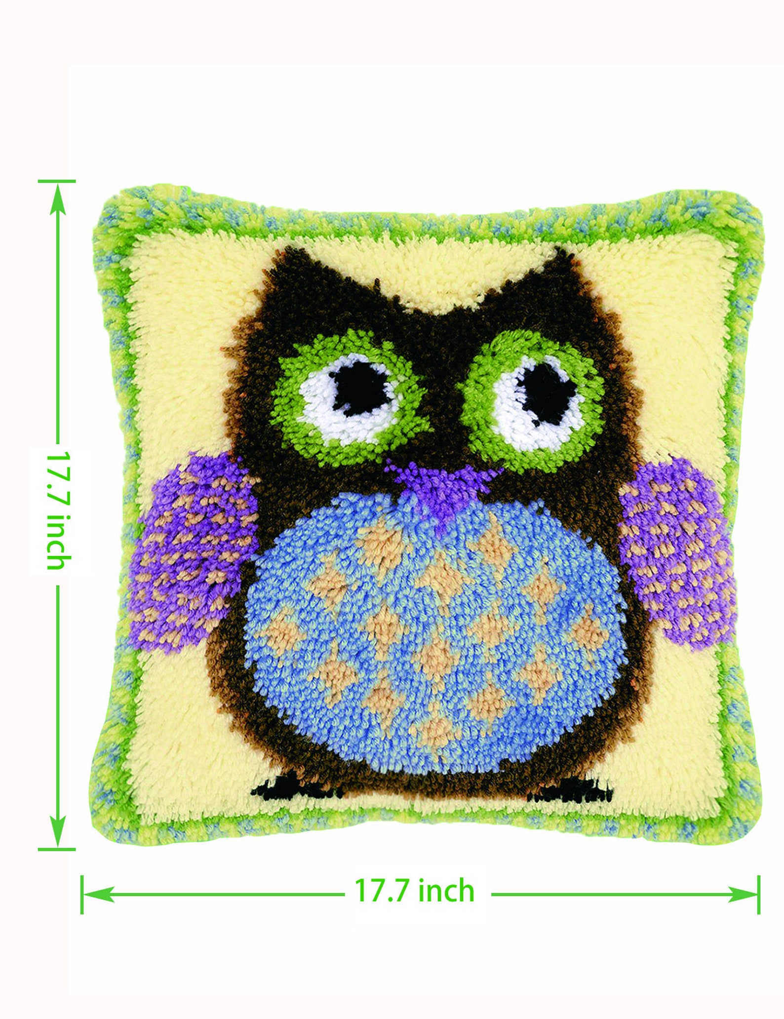 Latch Hook Kits for DIY Throw Pillow Cover Sofa Cushion Cover Etsy