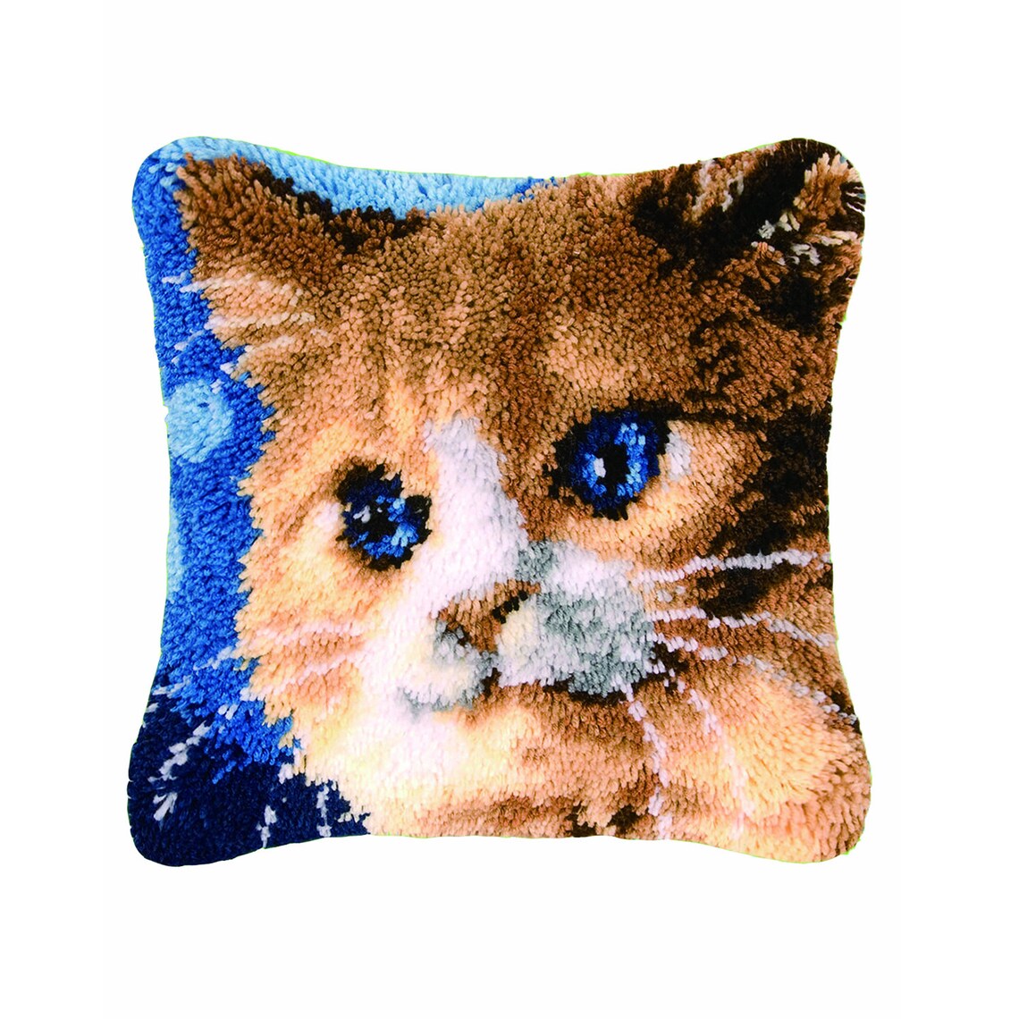 Latch Hook Kit DIY Pillow Cover Handcraft Embroidery Set Etsy