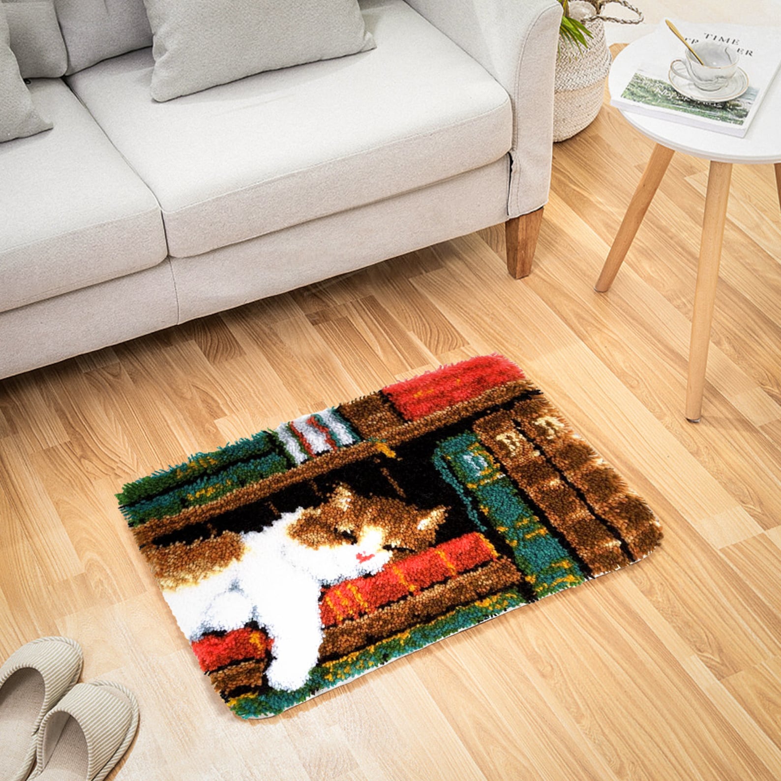 3D Latch Hook Kits Rugwith Printed Canvaschristmas Decor Etsy