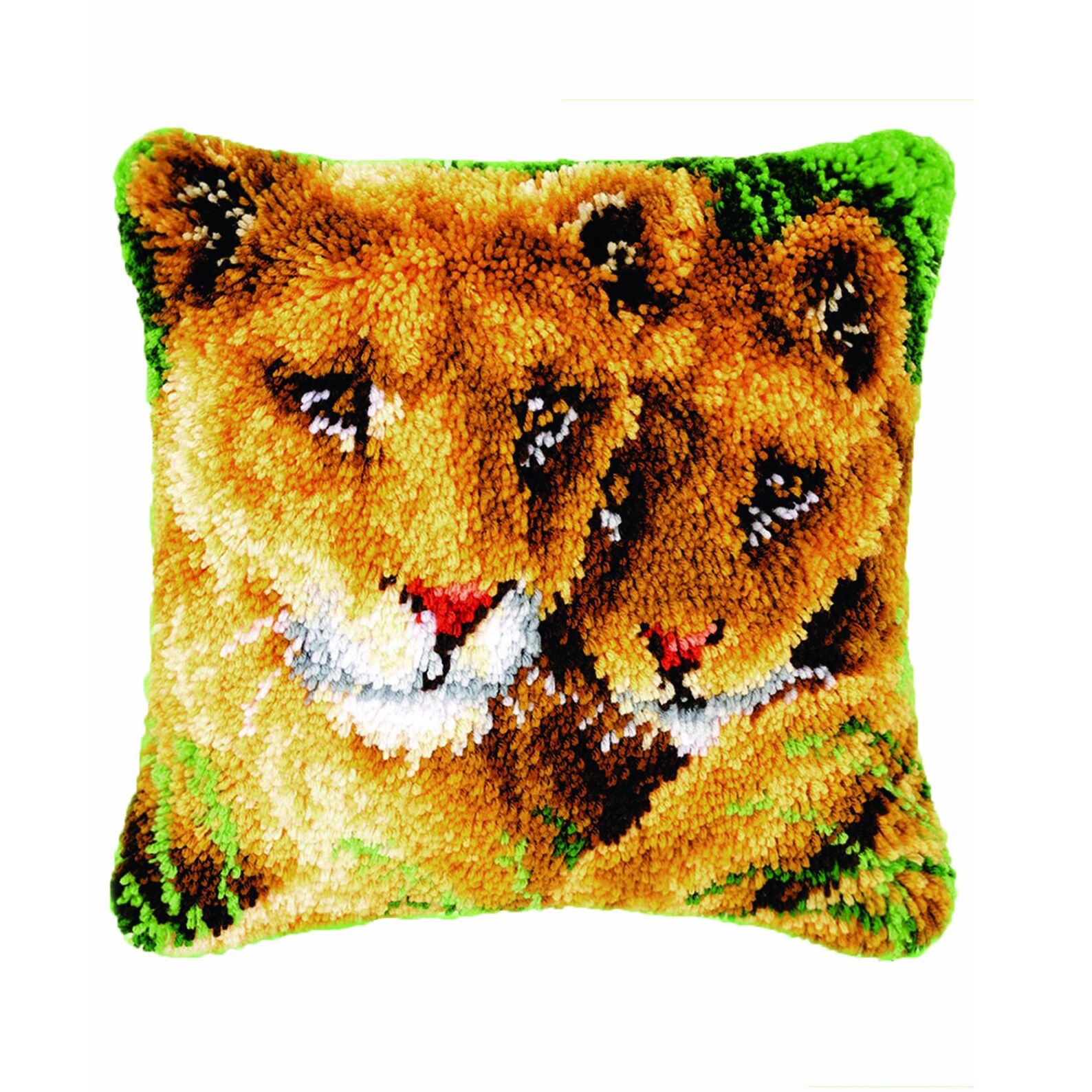 Latch Hook Kit DIY Pillow Cover Handcraft Embroidery Set Etsy