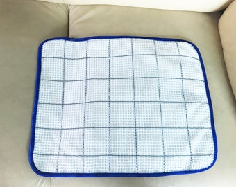 Kit para hacer alfombras DIY Lona de 4 mallas, 16 agujeros / 10 cm, Lona de doble hilo
