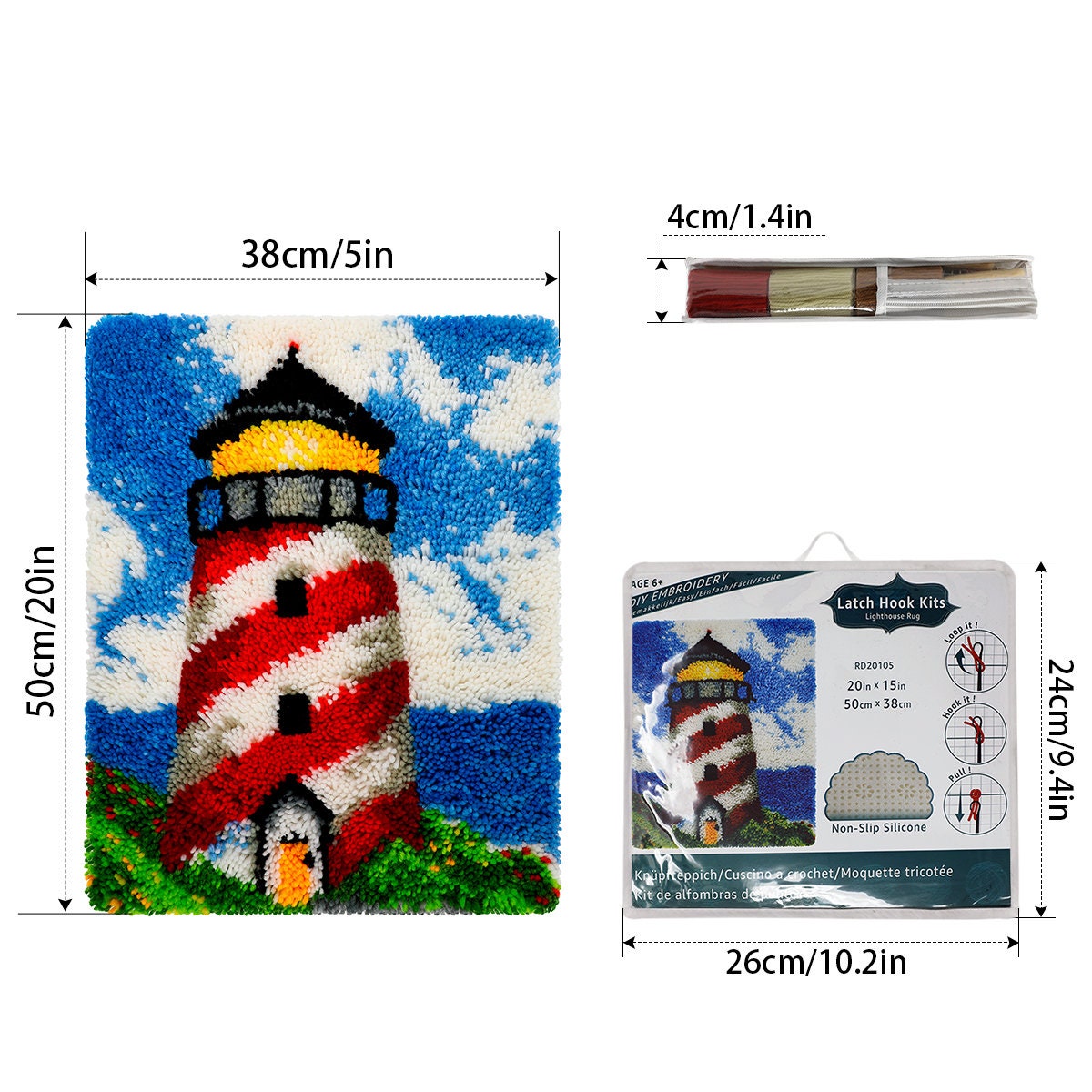 Latch Hook Kits Rug Making Kits DIY for Kids/adults Carpet Etsy UK