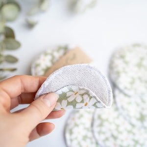 Reusable Face Wipes, Soft Reusable Make Up Pads, Cotton, Eco Friendly Zero Waste, Facial Rounds, Gift For Her, Christmas Gifts image 9