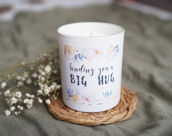 Sending You a Big Hug Candle, Thinking of You Candle, Birthday gift, Friendship