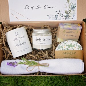 Spa Gift Set for Her, Self Care Box, Letterbox Gift, Pamper, Hamper, Eco-Friendly, Birthday Gift for Her, Vegan