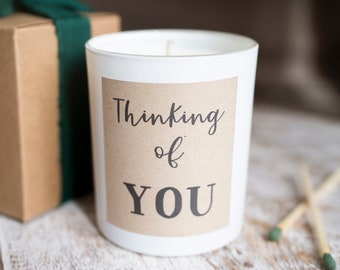 Thinking of You Candle, Birthday gift, Friendship