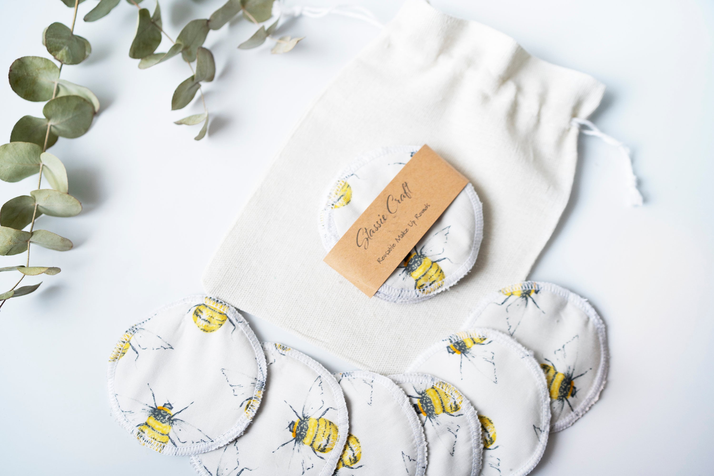 Soft Reusable Face Wipes, Bees, Zero Waste Makeup Wipes, Eye Make Up …