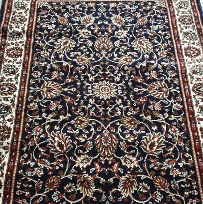 Handmade Kashmiri Wool Rug Carpet Turkish Rug Turkish Etsy