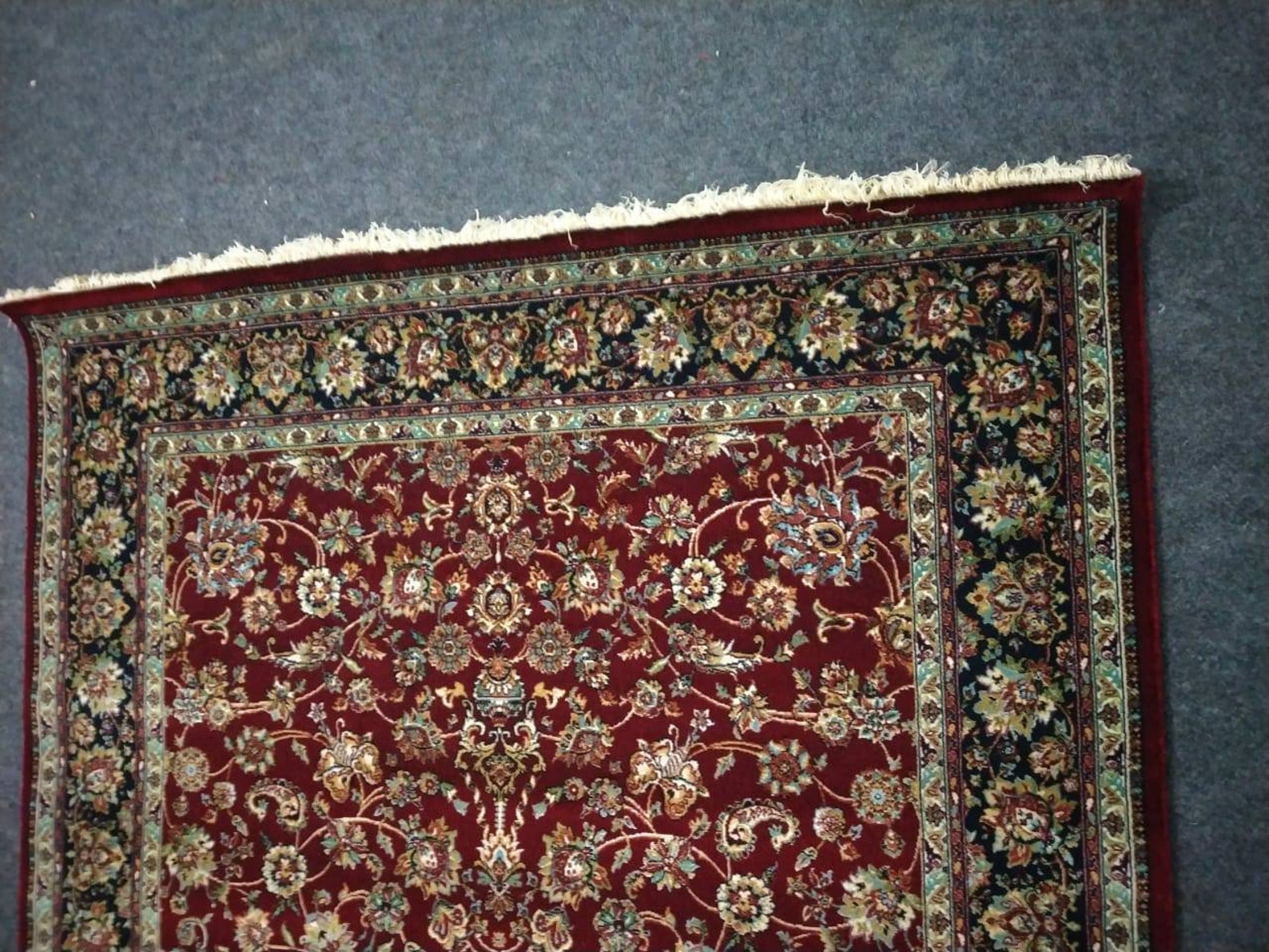 Indian Handmade Kashmiri Rug Kashmiri Carpet Turkish Rug Etsy