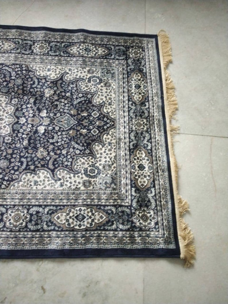 Indian Handmade Kashmiri Carpet Carpet Kashmiri Rug Turkish Etsy