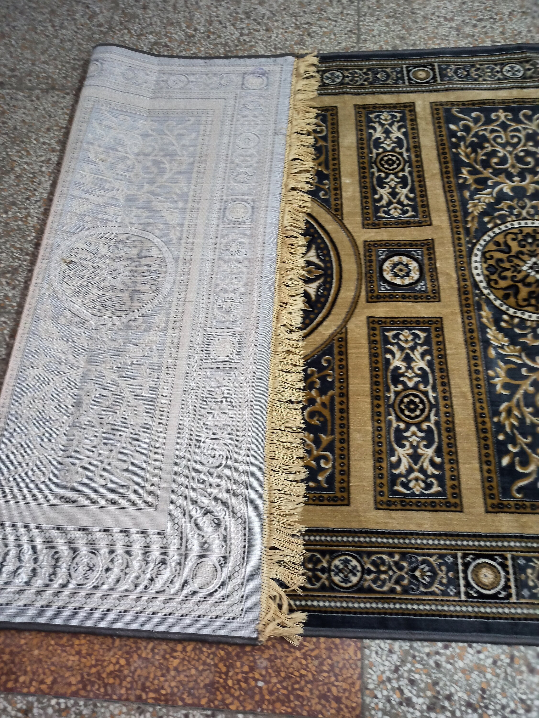 polyester oriental rugs