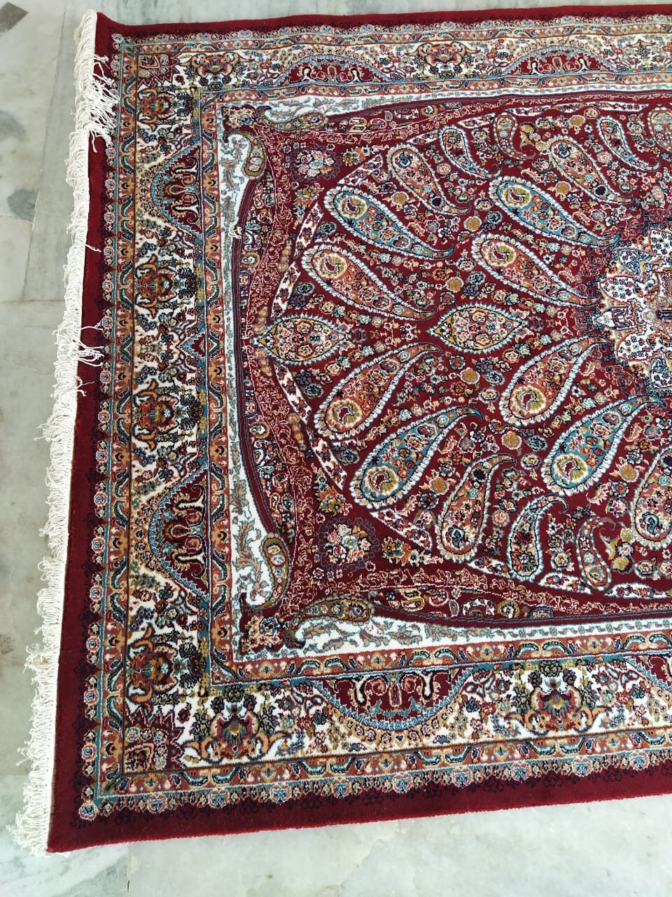 Handmade Persian Rug Silk on Silk Rug Kashmiri Rug | Etsy