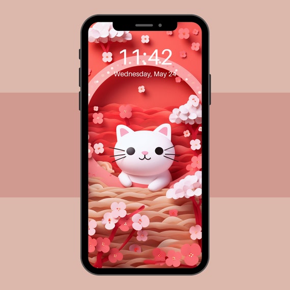 Cat Wallpaper for Franklins Phone 