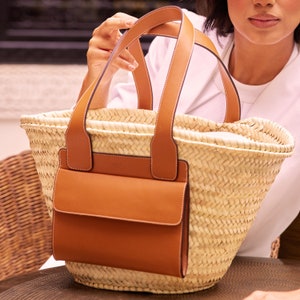 Straw Bag, Straw Basket, Natural Bag, Beach Bag, Handmade Bag, Morocco Bag, Moroccan Basket, Crossbody Bag, French Basket, Summer Bag