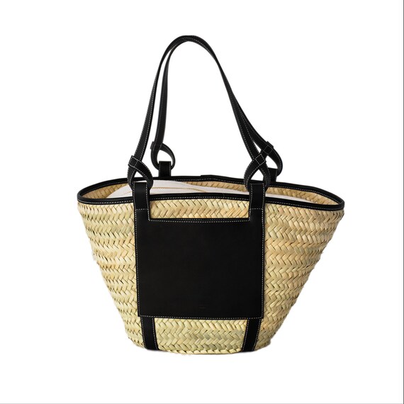 Straw Bag Straw Basket Natural Bag Beach Bag Handmade Bag Morocco Bag Moroccan Basket Crossbody Bag French Basket Summer Bag Etsy