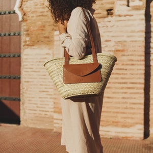 Straw Bag, Straw Basket, French Basket, Handmade Basket, Morocco Basket, Beach Bag image 3