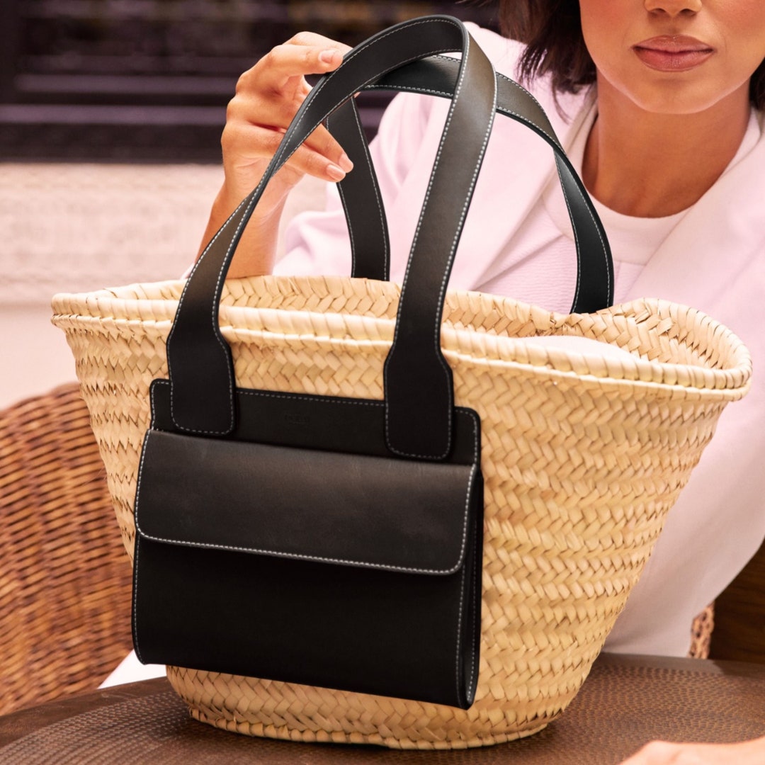 Straw Bag, Straw Basket, Natural Bag, Beach Bag, Handmade Bag