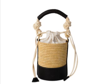 Raffia Bag, Raffia Basket, Natural Bag, Beach Bag, Handmade Bag, Morocco Bag, Moroccan Basket, Crossbody Bag, French Basket, Summer Bag