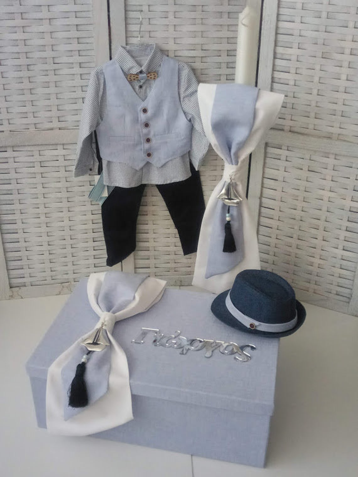 Cristenning Box/baptism Boxs/orthodox Baptism Set /greek Etsy UK