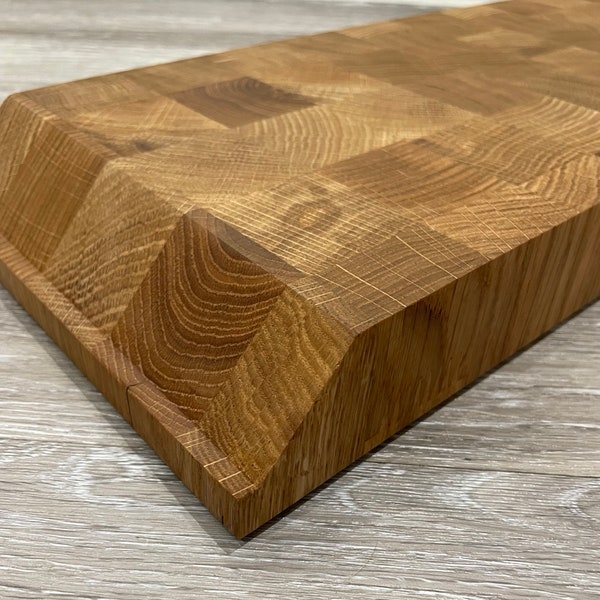 Solid Oak End Grain Chopping Board