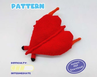 PATTERN | Duplapex Crochet Plush | Rare Cambrian Sea Creature | Great Gift For Paleontology Lovers!