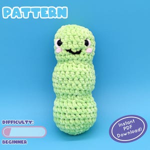 PATROON | Cyanobacteriën | Absoluut beginnersvriendelijk haakpatroon | Inclusief leuk informatieblad! | Perfect cadeau voor wetenschapsliefhebbers!