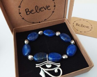 *Wisdom *Knowledge *Leadership Spirit of Egypt Eye of Horus Bracelet