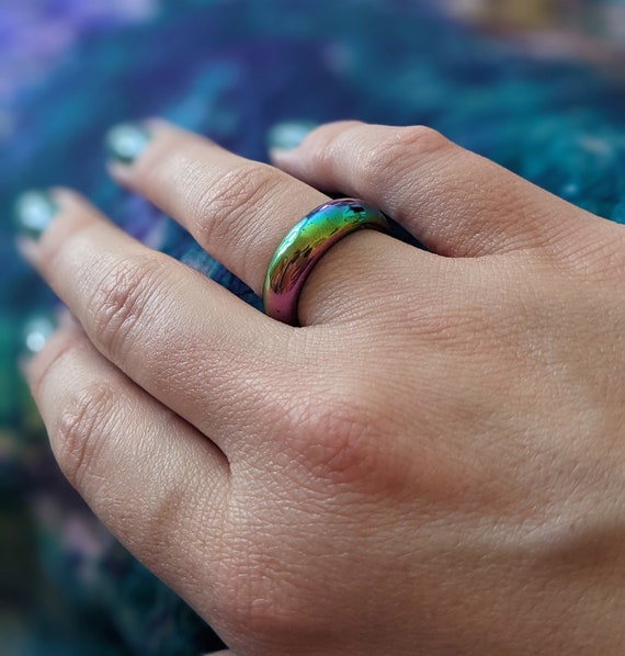 Hematite 2024 thumb ring