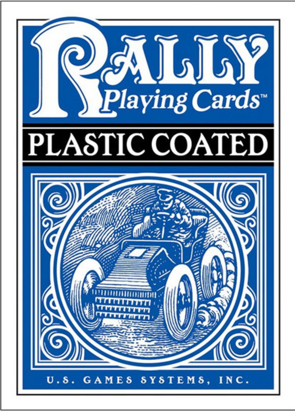 Rally playing Cards 100% plastic Blue | Etsy